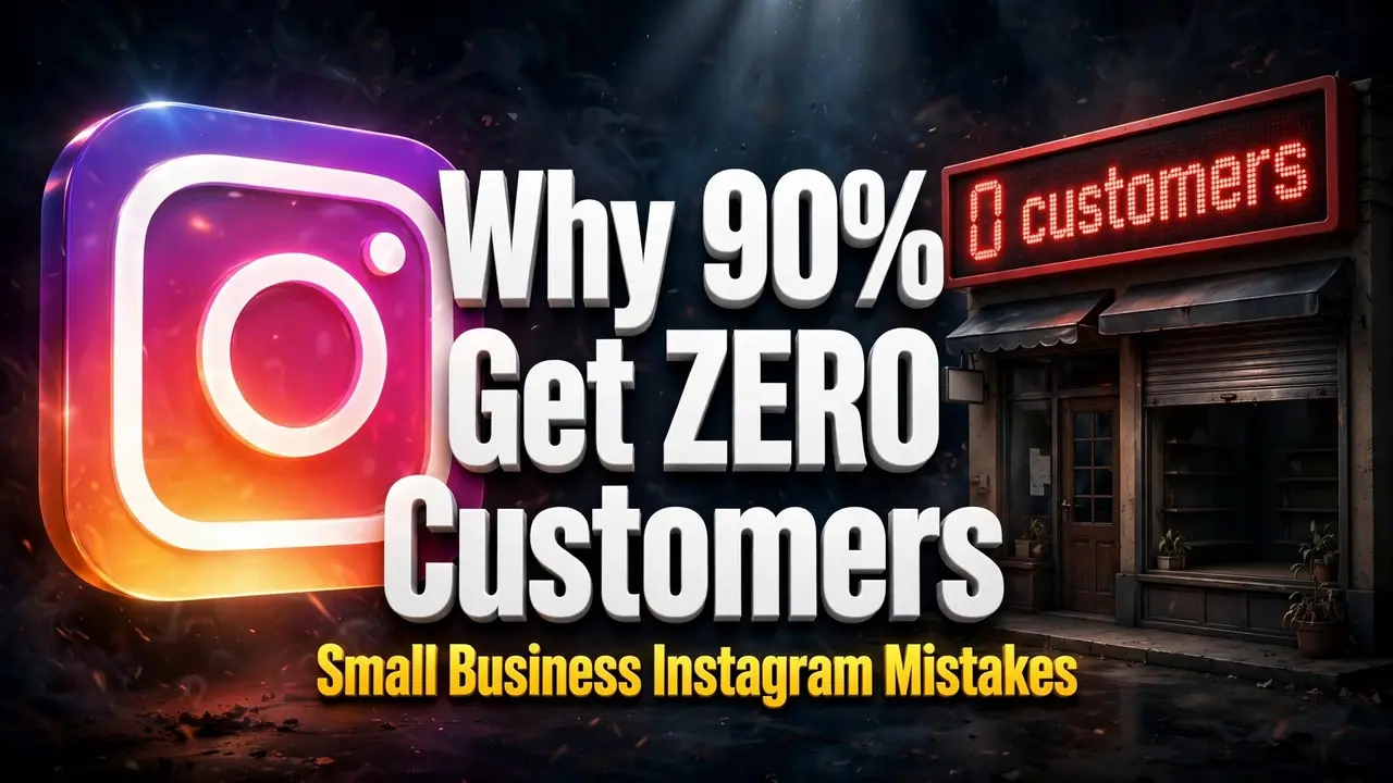 Why 90 percent small business Instagram accounts get zero customers